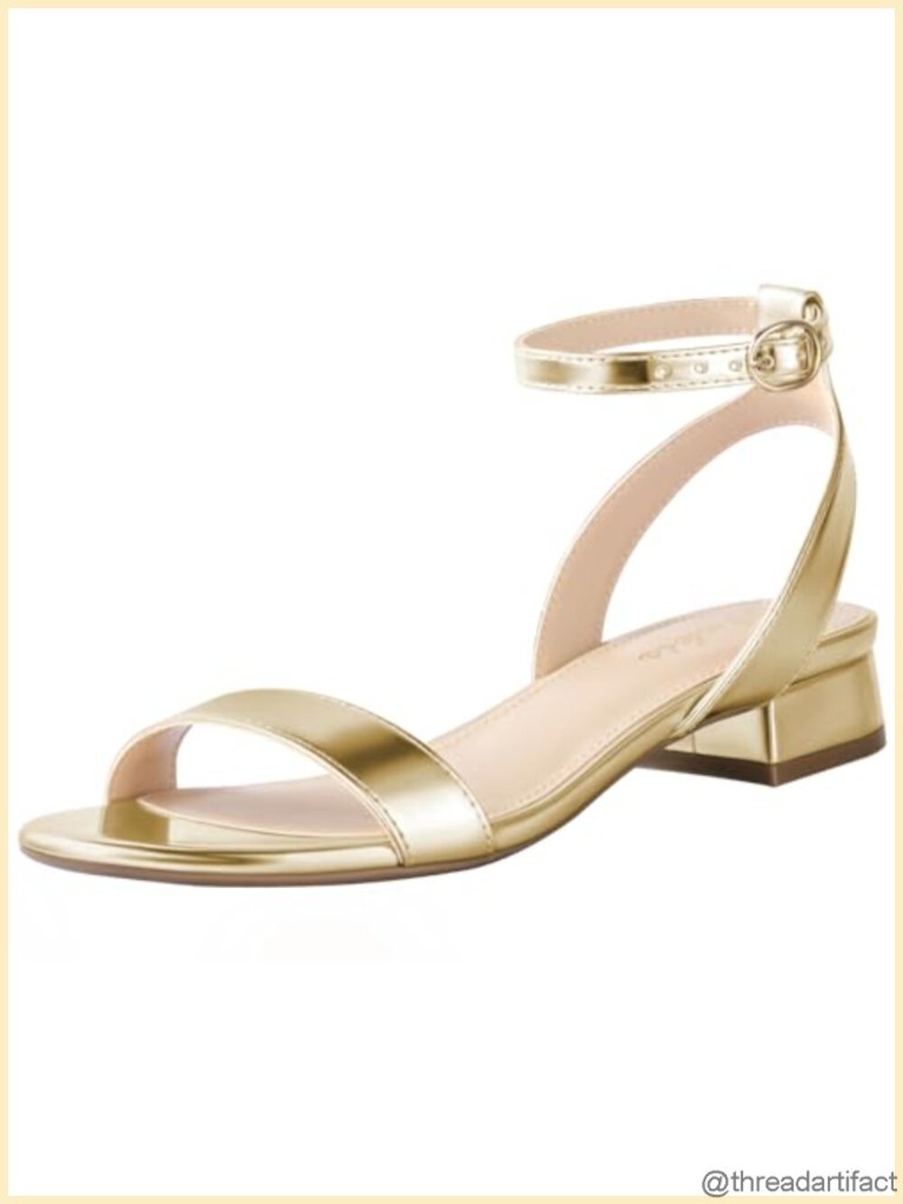 Women's Low Block Heel Open Toe Ankle Strap Sandals Suede Leather Comfort